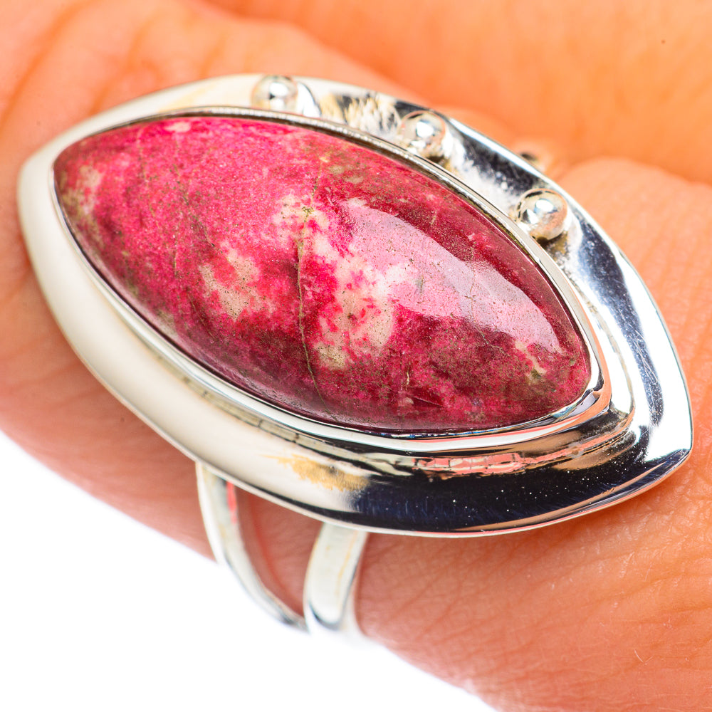Thulite Rings handcrafted by Ana Silver Co - RING68690