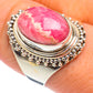 Rhodochrosite Rings handcrafted by Ana Silver Co - RING68691
