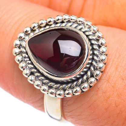 Garnet Rings handcrafted by Ana Silver Co - RING68693