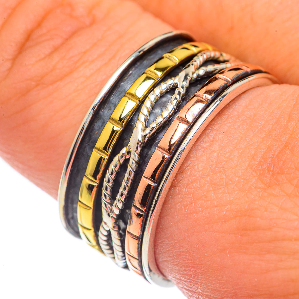 Copper Wedding Band Rings handcrafted by Ana Silver Co - RING68698