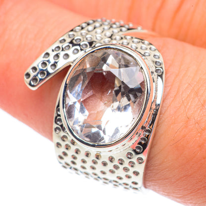 White Quartz Rings handcrafted by Ana Silver Co - RING68705