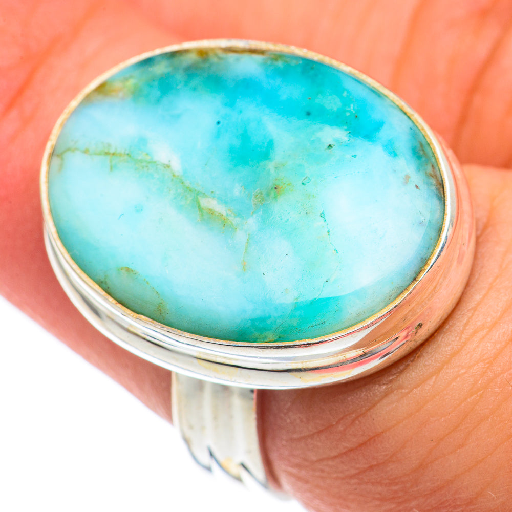 Peruvian Opal Rings handcrafted by Ana Silver Co - RING68711