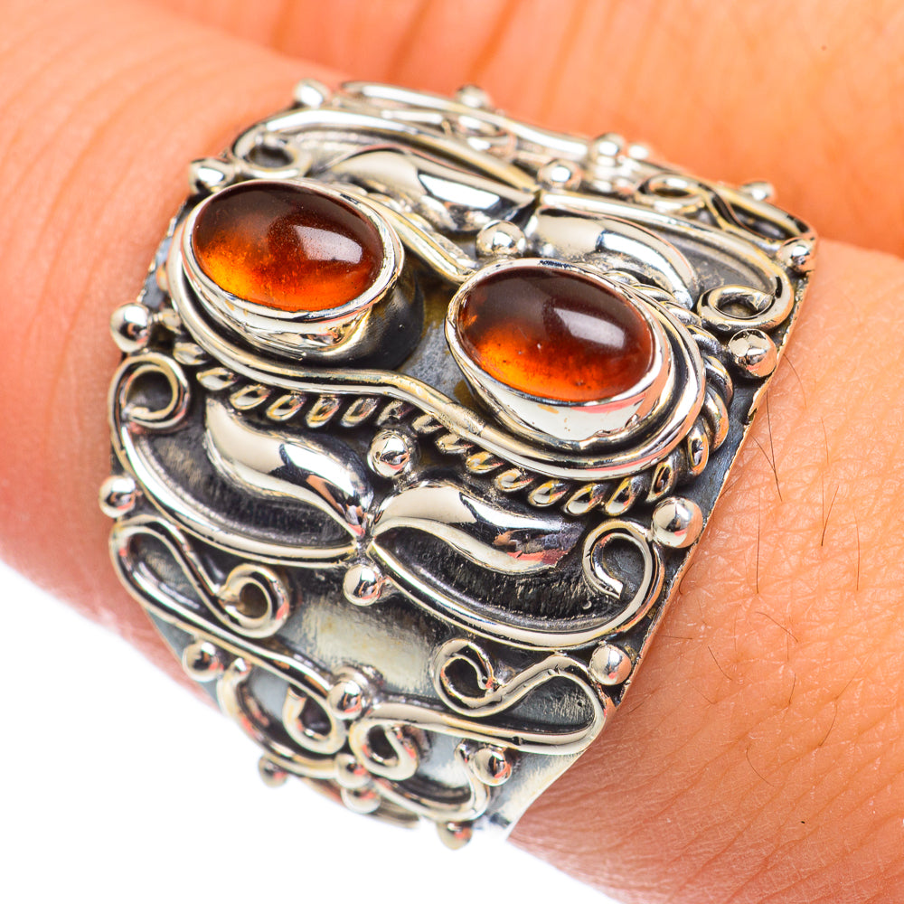 Garnet Rings handcrafted by Ana Silver Co - RING68721