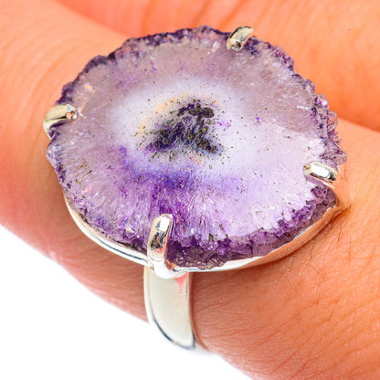 Amethyst Stalactite Rings handcrafted by Ana Silver Co - RING68730