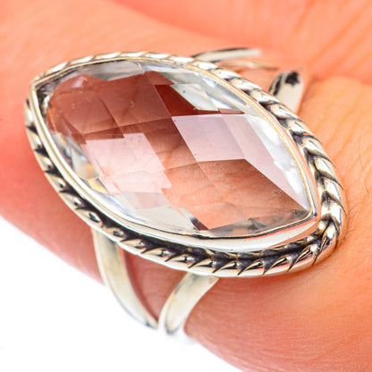 White Quartz Rings handcrafted by Ana Silver Co - RING68740