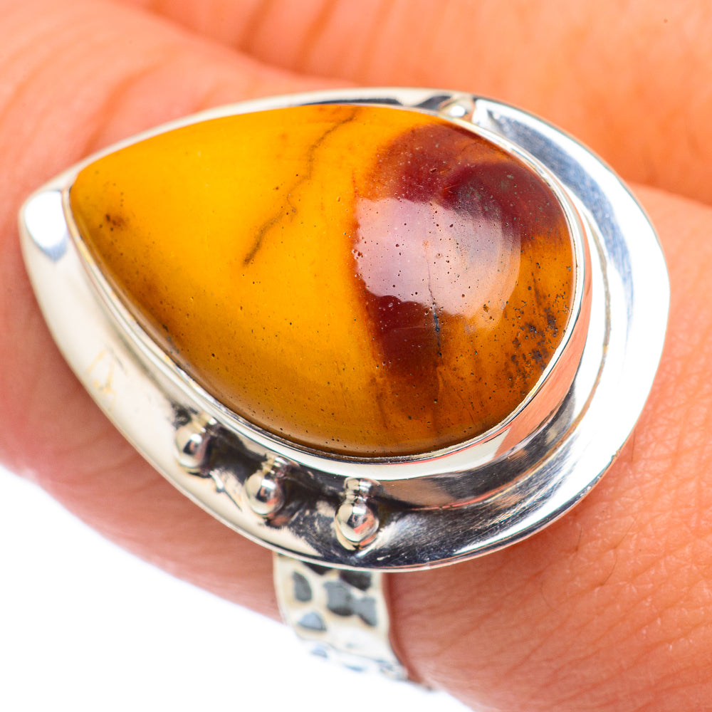 Mookaite Rings handcrafted by Ana Silver Co - RING68753