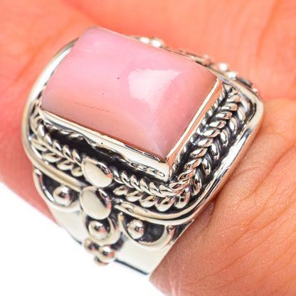 Pink Opal Rings handcrafted by Ana Silver Co - RING68760