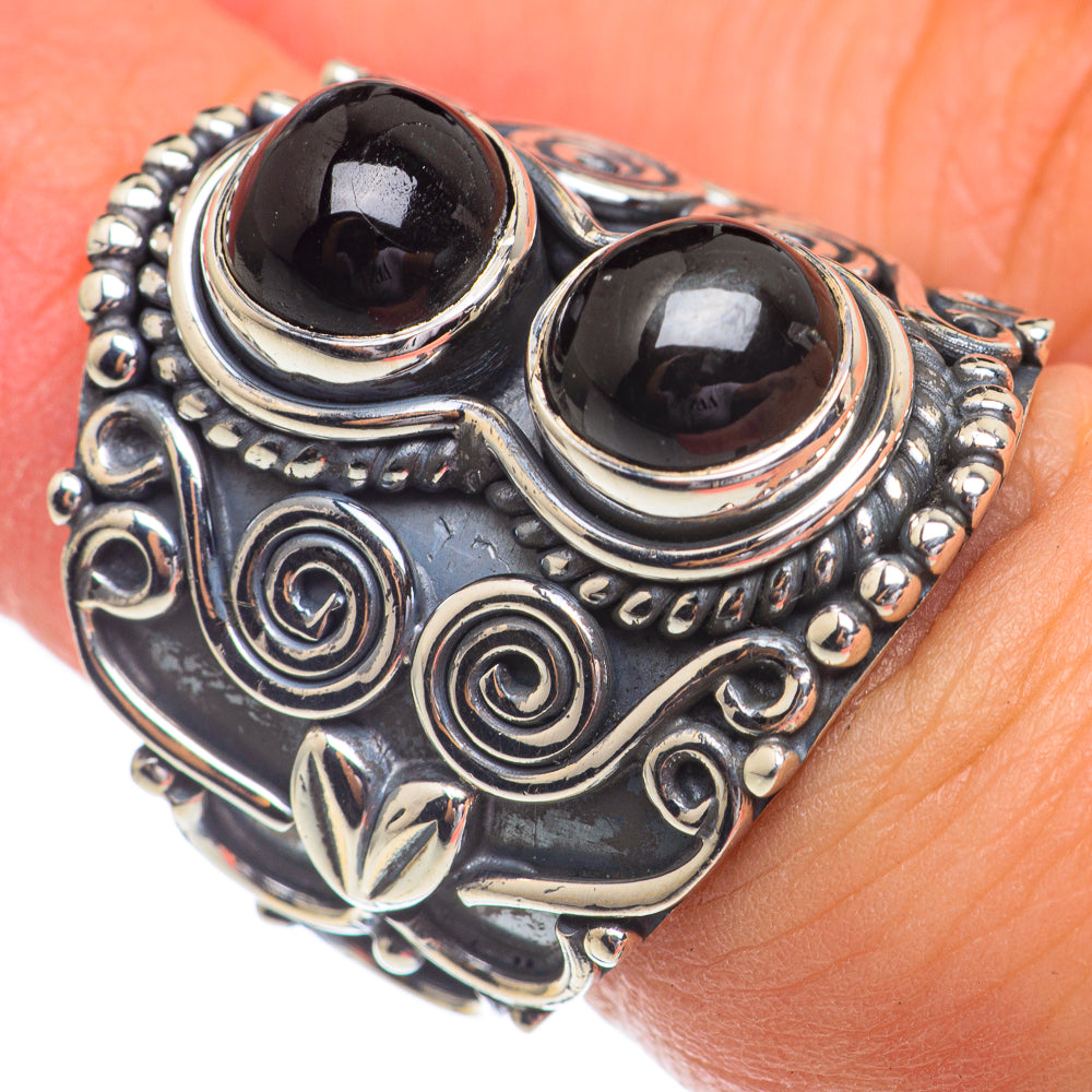 Black Onyx Rings handcrafted by Ana Silver Co - RING68767