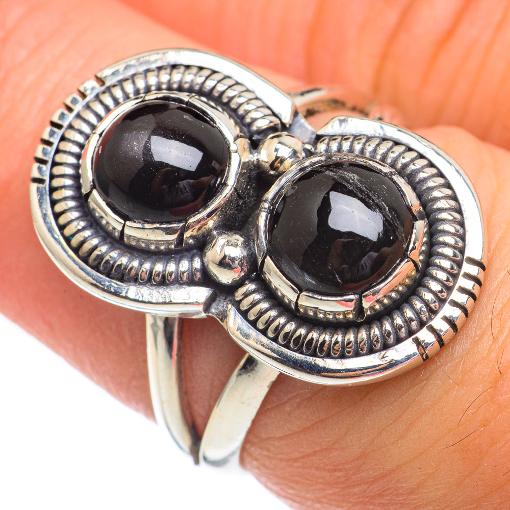 Black Onyx Rings handcrafted by Ana Silver Co - RING68768
