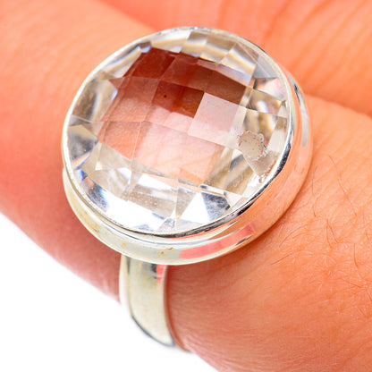 White Quartz Rings handcrafted by Ana Silver Co - RING68769