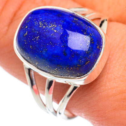Lapis Lazuli Rings handcrafted by Ana Silver Co - RING68777