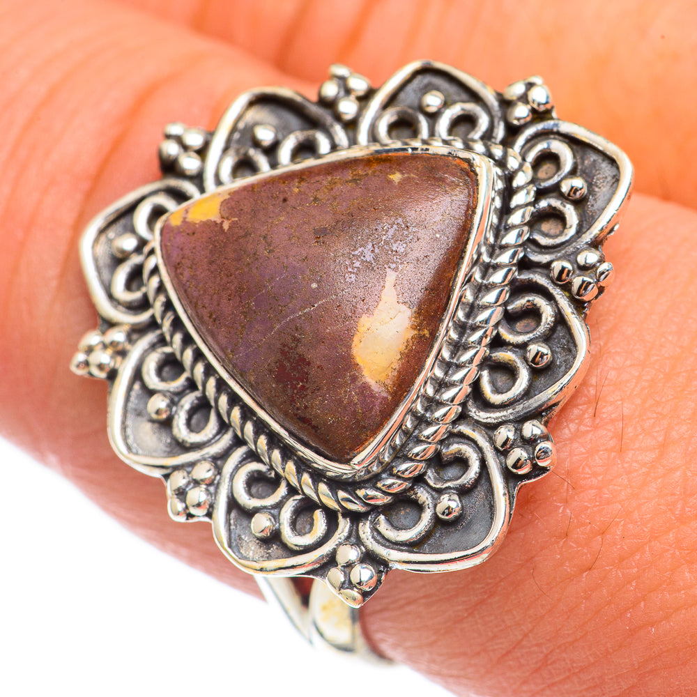 Butterfly Jasper Rings handcrafted by Ana Silver Co - RING68785