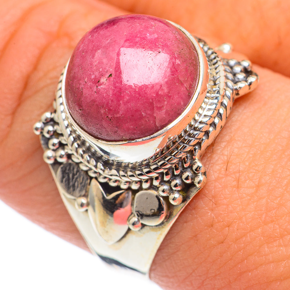 Thulite Rings handcrafted by Ana Silver Co - RING68791
