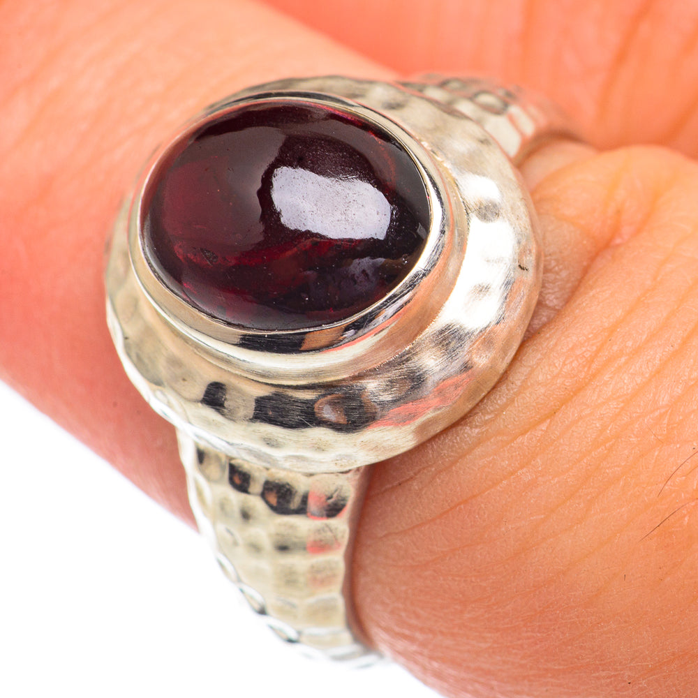 Garnet Rings handcrafted by Ana Silver Co - RING68795