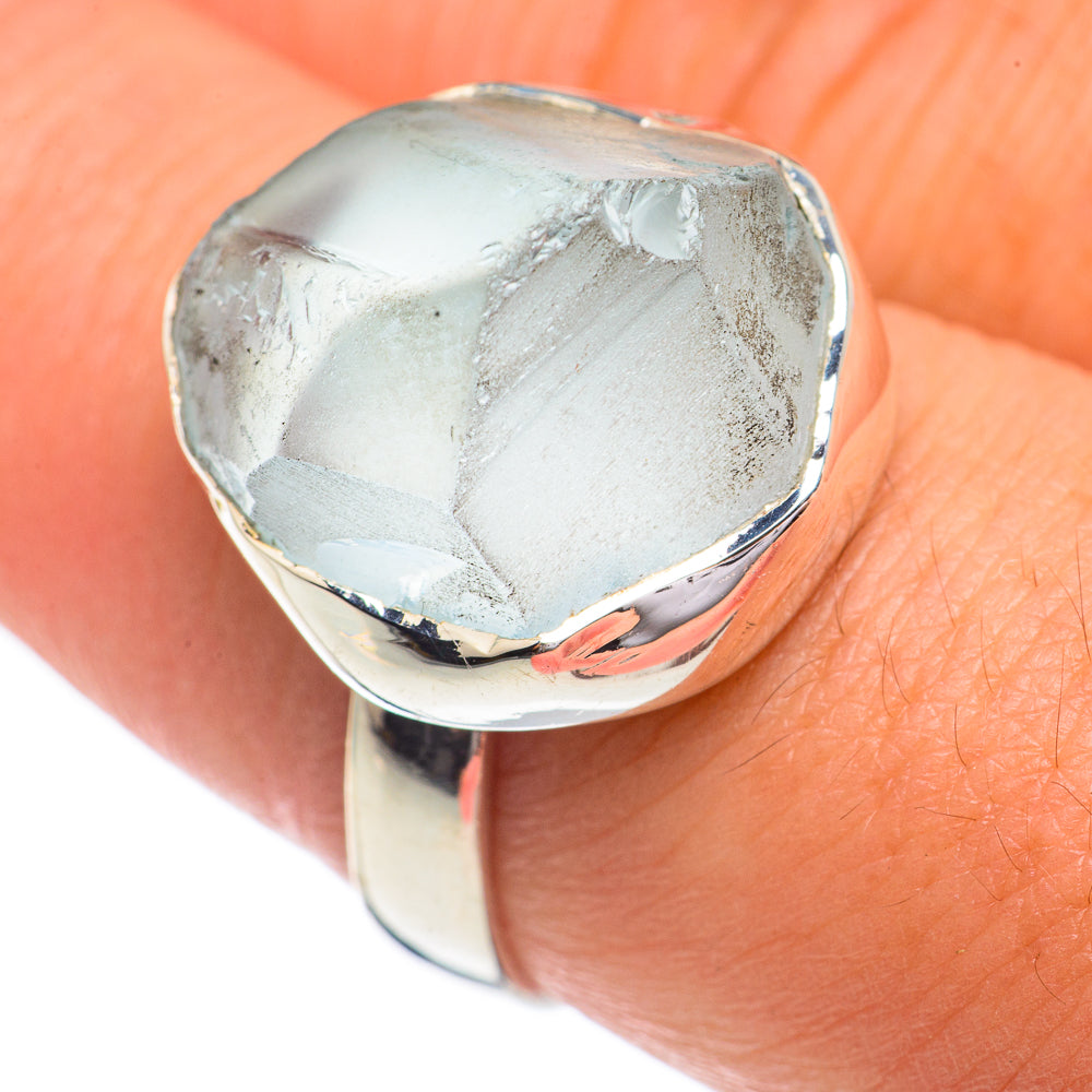 Aquamarine Rings handcrafted by Ana Silver Co - RING68840