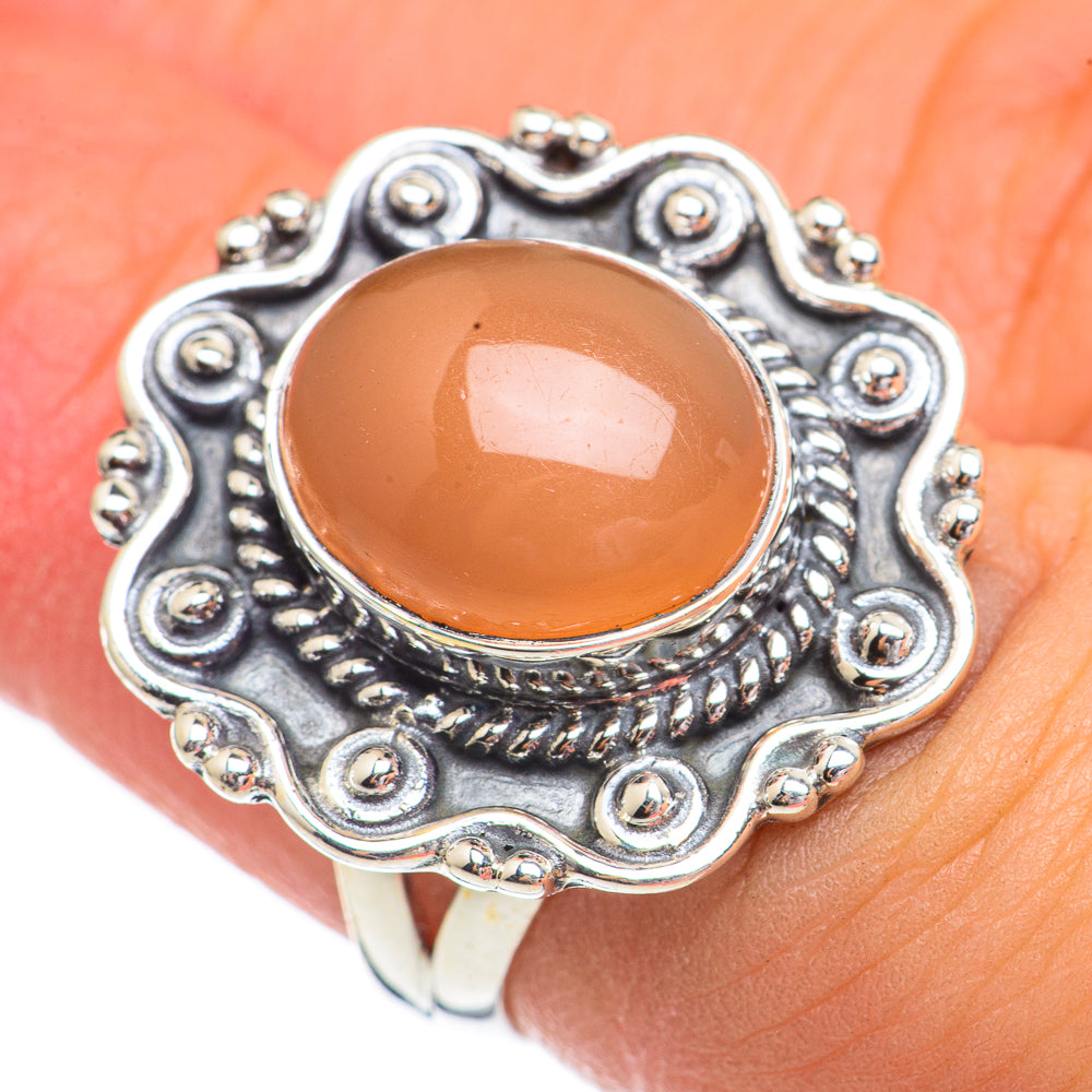Sunstone Rings handcrafted by Ana Silver Co - RING68852
