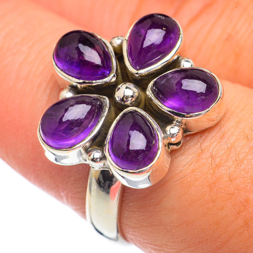 Amethyst Rings handcrafted by Ana Silver Co - RING68859