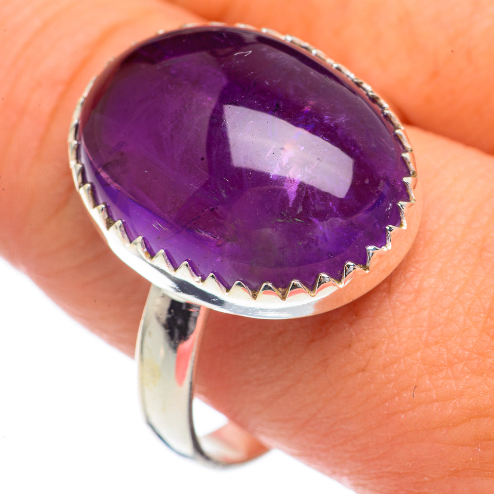 Amethyst Rings handcrafted by Ana Silver Co - RING68861