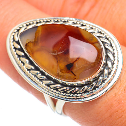Montana Agate Rings handcrafted by Ana Silver Co - RING68879