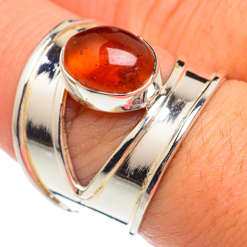 Carnelian Rings handcrafted by Ana Silver Co - RING68884