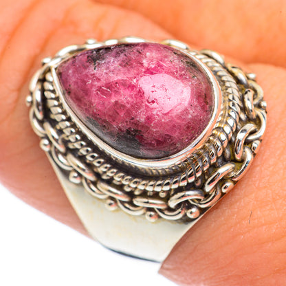 Rhodonite Rings handcrafted by Ana Silver Co - RING68889