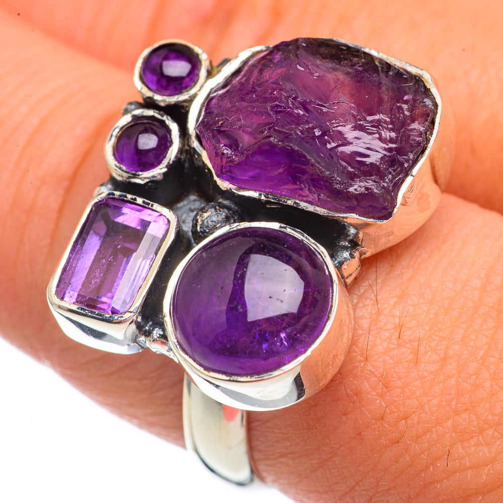 Amethyst Rings handcrafted by Ana Silver Co - RING68890