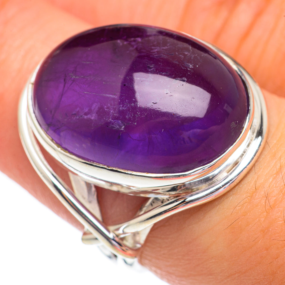Amethyst Rings handcrafted by Ana Silver Co - RING68892