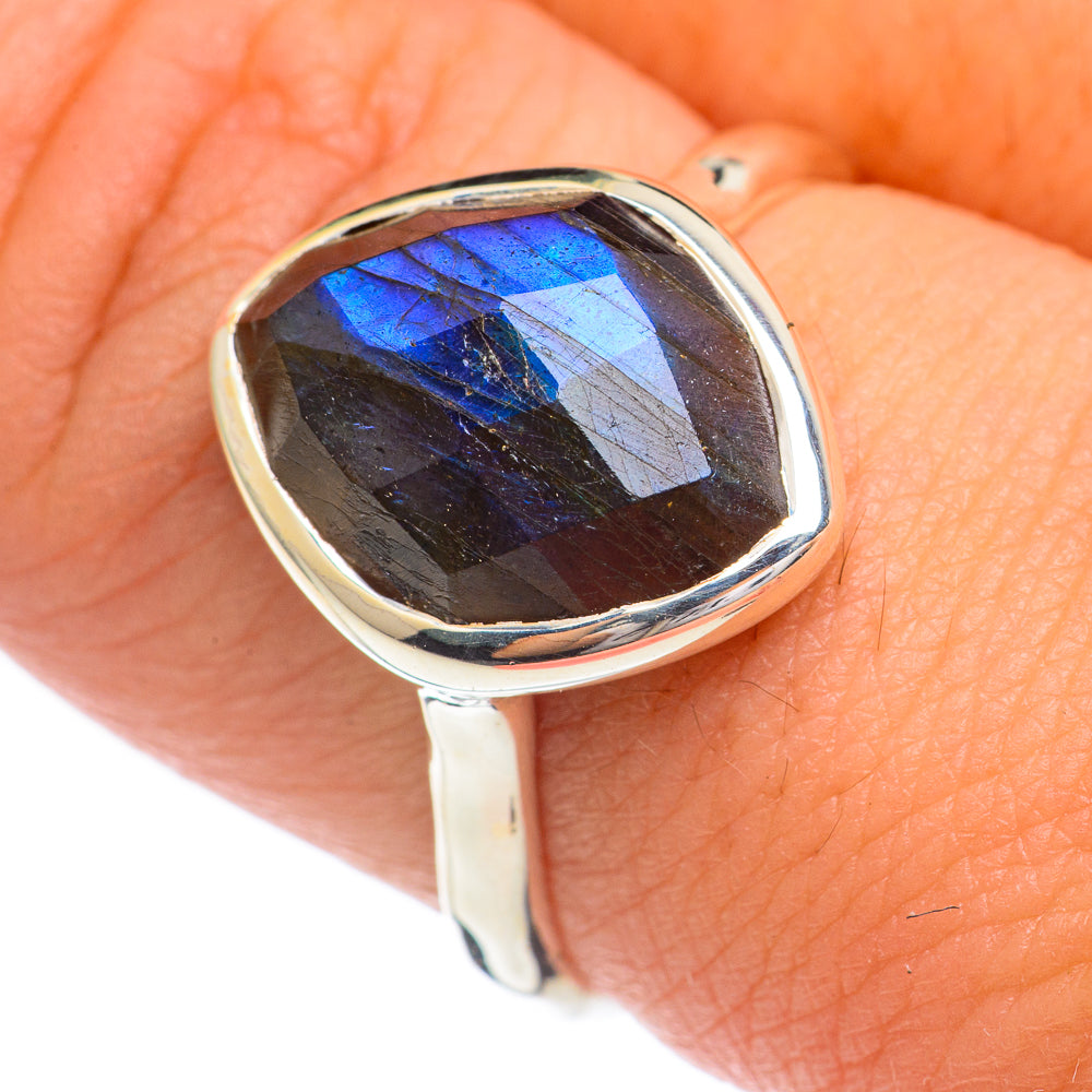 Labradorite Rings handcrafted by Ana Silver Co - RING68904