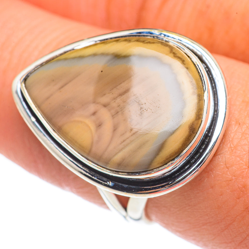 Willow Creek Jasper Rings handcrafted by Ana Silver Co - RING68913