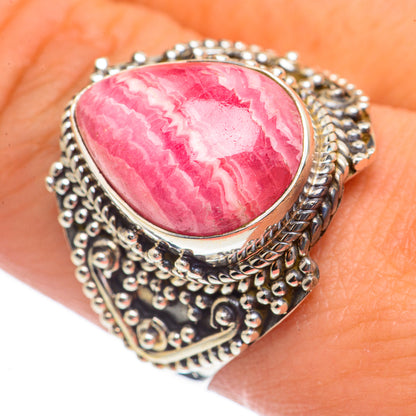 Rhodochrosite Rings handcrafted by Ana Silver Co - RING68918