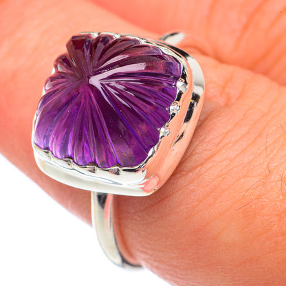 Amethyst Rings handcrafted by Ana Silver Co - RING68921