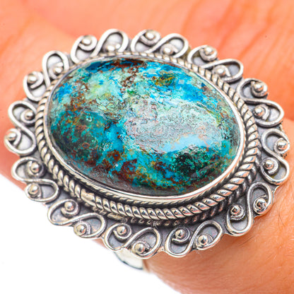 Shattuckite Rings handcrafted by Ana Silver Co - RING68926