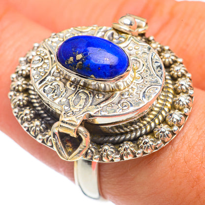Lapis Lazuli Rings handcrafted by Ana Silver Co - RING68928