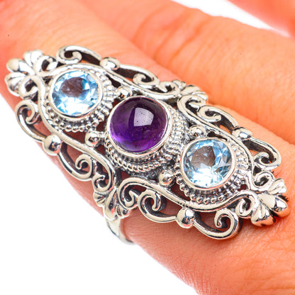 Amethyst Rings handcrafted by Ana Silver Co - RING68954