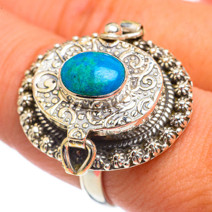 Chrysocolla Rings handcrafted by Ana Silver Co - RING68963