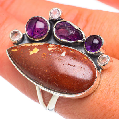 Mahogany Obsidian Rings handcrafted by Ana Silver Co - RING68967