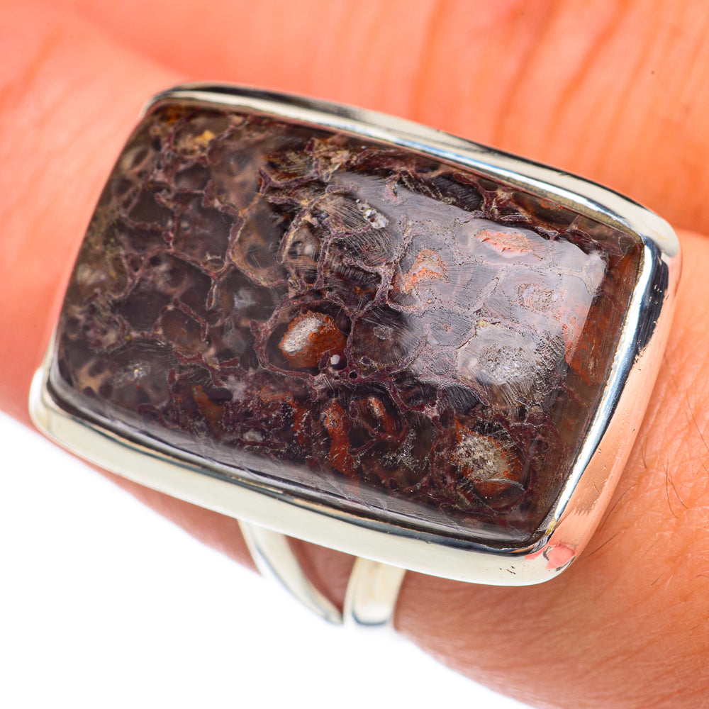 Dinosaur Bone Rings handcrafted by Ana Silver Co - RING68968