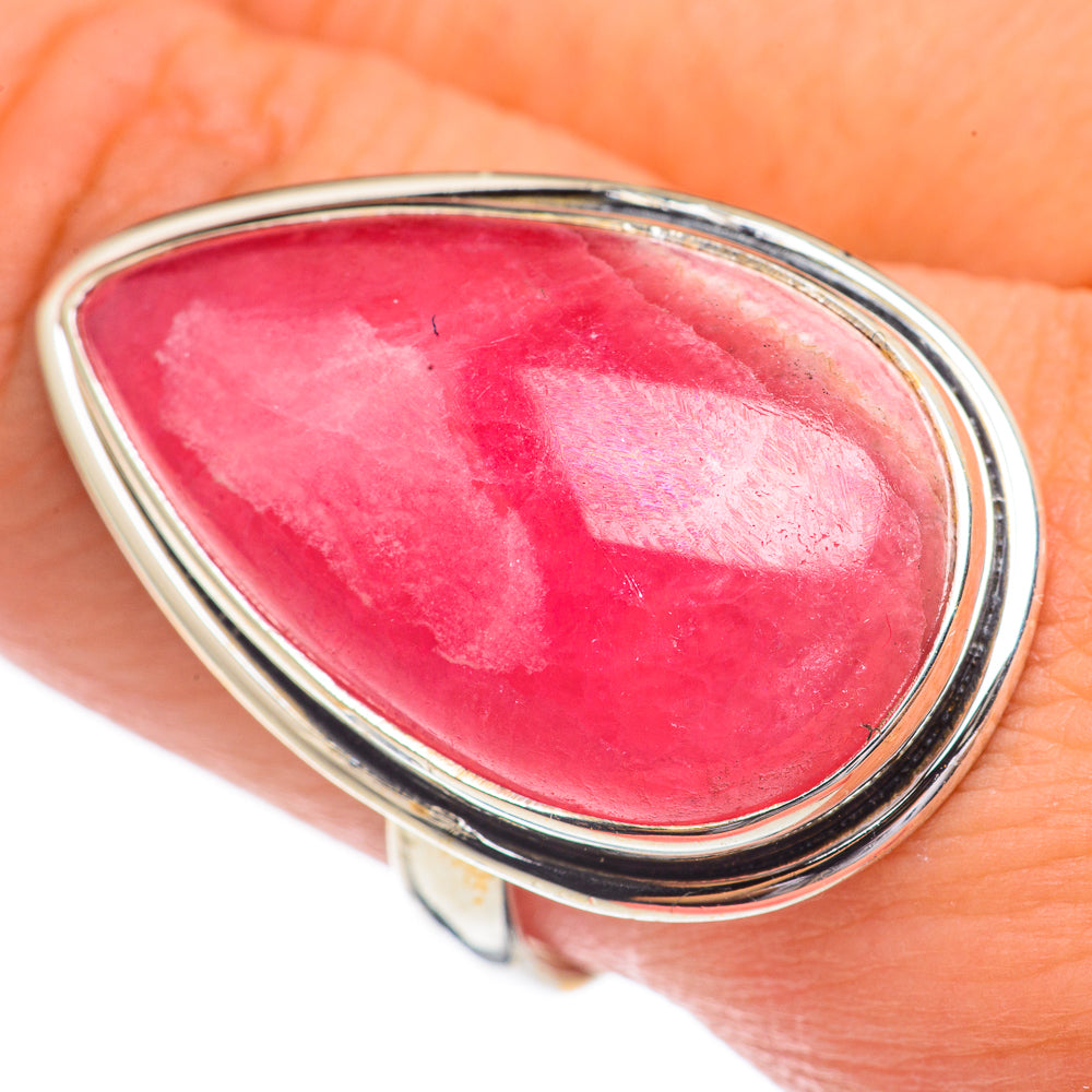 Rhodochrosite Rings handcrafted by Ana Silver Co - RING68972