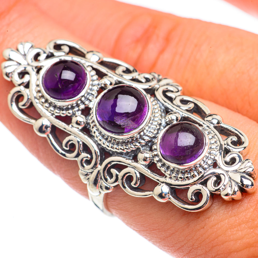 Amethyst Rings handcrafted by Ana Silver Co - RING68973