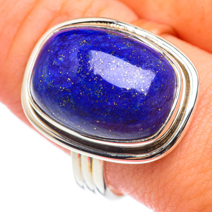 Lapis Lazuli Rings handcrafted by Ana Silver Co - RING68989