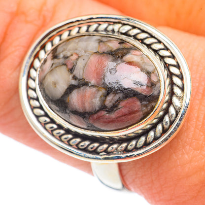 Crinoid Fossil Rings handcrafted by Ana Silver Co - RING68995