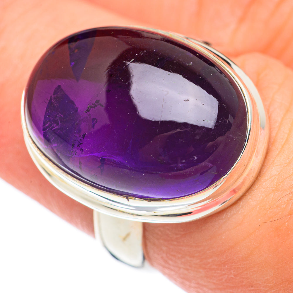Amethyst Rings handcrafted by Ana Silver Co - RING69005
