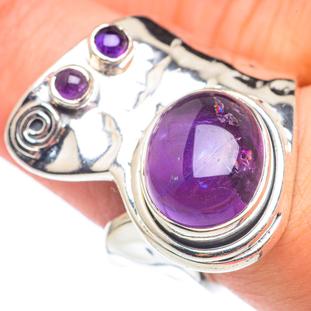 Amethyst Rings handcrafted by Ana Silver Co - RING69006
