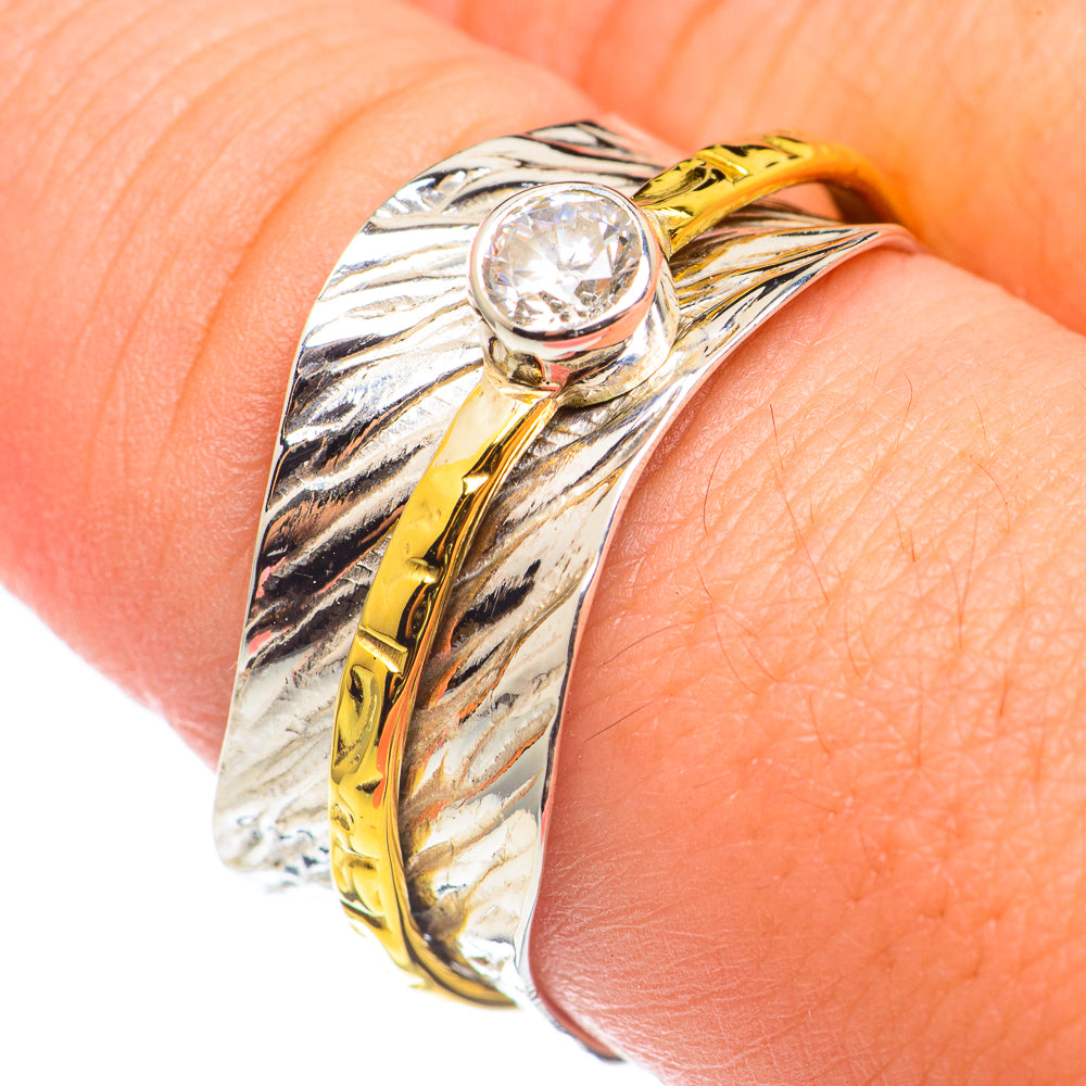 Meditation Spinner Rings handcrafted by Ana Silver Co - RING69009