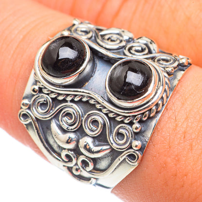 Black Onyx Rings handcrafted by Ana Silver Co - RING69011