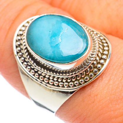 Larimar Rings handcrafted by Ana Silver Co - RING69026
