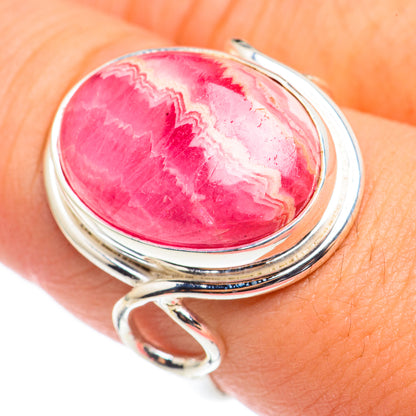Rhodochrosite Rings handcrafted by Ana Silver Co - RING69037