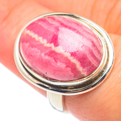 Rhodochrosite Rings handcrafted by Ana Silver Co - RING69039