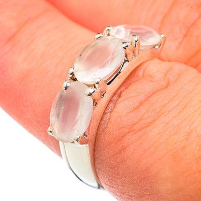 White Quartz Rings handcrafted by Ana Silver Co - RING69040