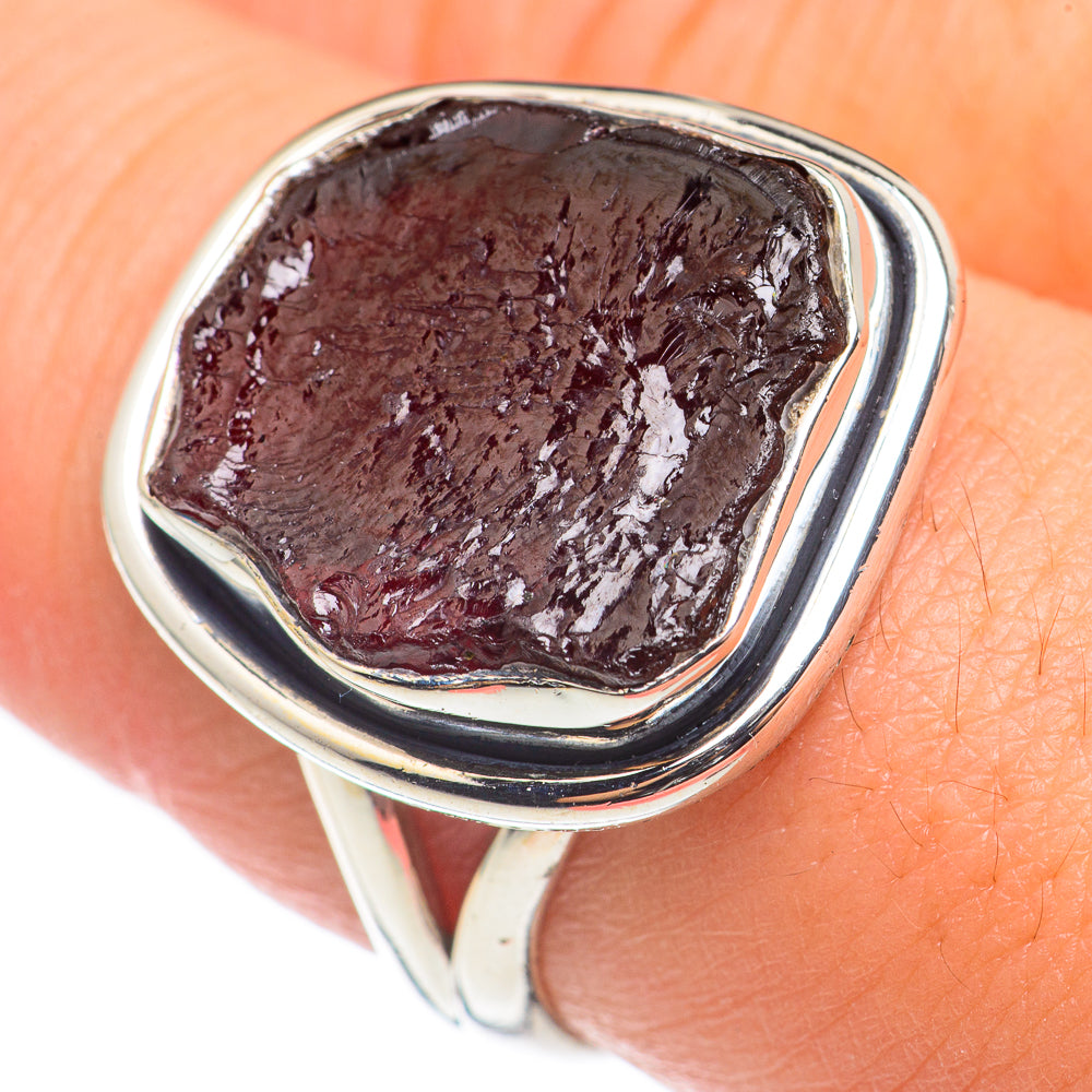 Garnet Rings handcrafted by Ana Silver Co - RING69041
